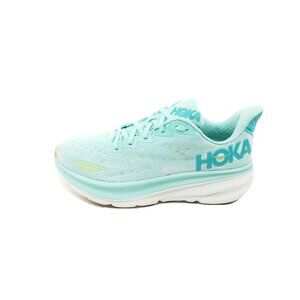 HOKA One Clifton 9 Womens Road Running Shoes Seafoam Aqua Breeze Size 8
